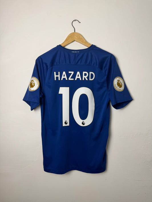 Eden Hazard Chelsea FC 2017-18 home football shirt (M)