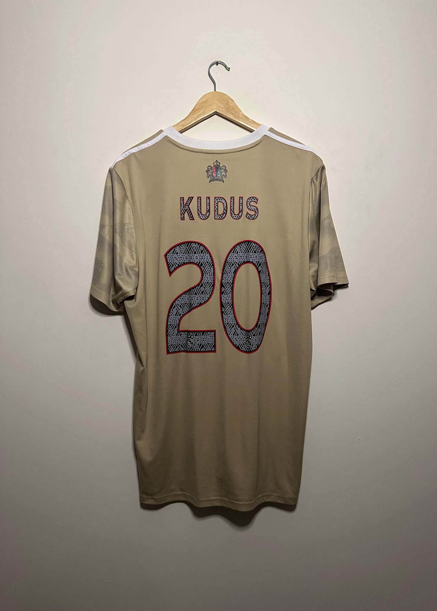 Mohammed Kudus AFC Ajax 2022-23 third football shirt (XL)