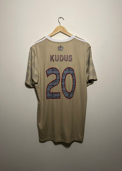 Mohammed Kudus AFC Ajax 2022-23 third football shirt (XL)