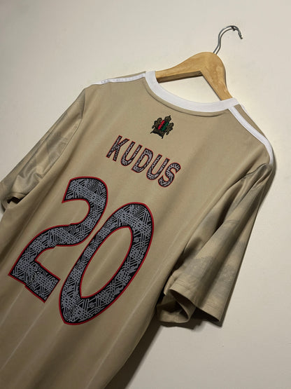 Mohammed Kudus AFC Ajax 2022-23 third football shirt (XL)
