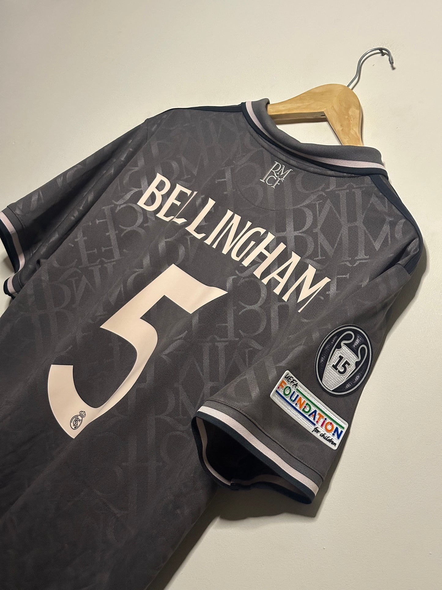 Jude Bellingham Real Madrid CF 2024-25 third football shirt (XL)