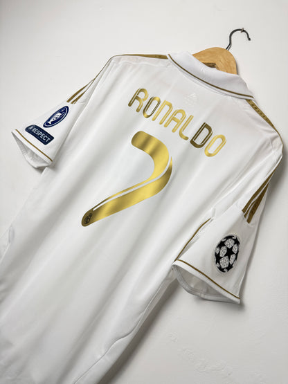 Cristiano Ronaldo Real Madrid CF 2011-12 home football shirt (L)