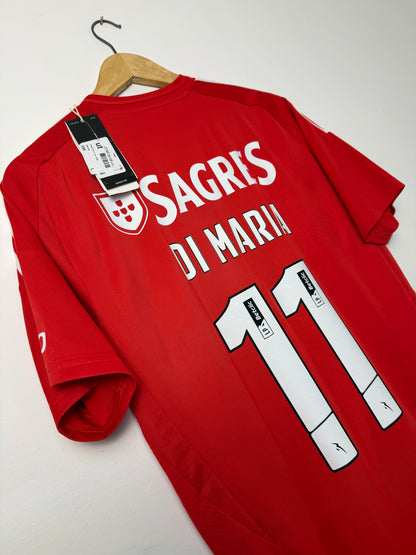 Angel Di Maria S.L. Benfica 2024-25 home football shirt (L)