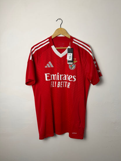 Angel Di Maria S.L. Benfica 2024-25 home football shirt (L)
