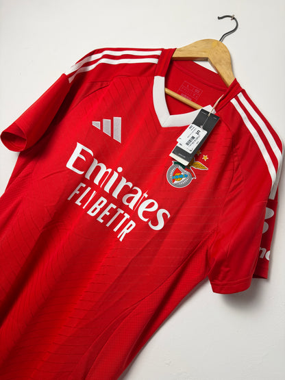 Angel Di Maria S.L. Benfica 2024-25 home football shirt (L)