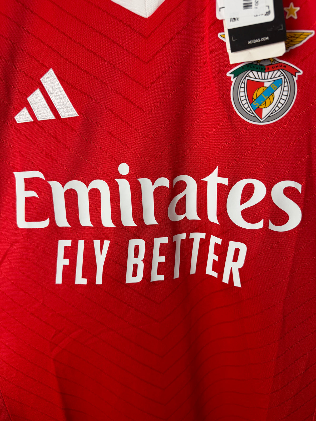 Angel Di Maria S.L. Benfica 2024-25 home football shirt (L)
