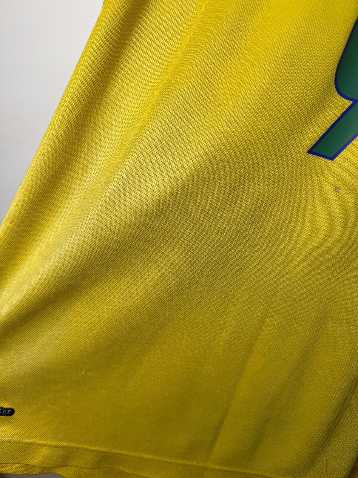 Ronaldo Nazario Brazil 1998 home football shirt (L)