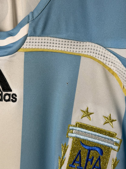 Lionel Messi Argentina 2006 home football shirt (XL)