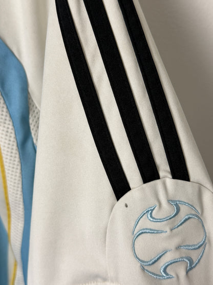 Lionel Messi Argentina 2006 home football shirt (XL)
