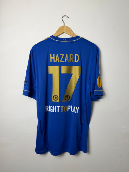 Eden Hazard Chelsea FC 2012-13 home football shirt (XL)