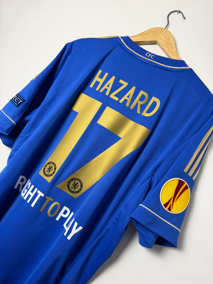 Eden Hazard Chelsea FC 2012-13 home football shirt (XL)