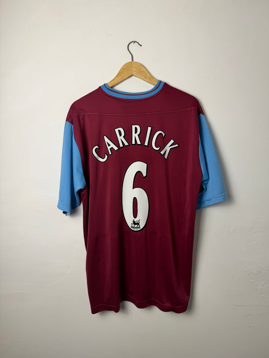 Michael Carrick West Ham United 2003-05 home football shirt (XL)