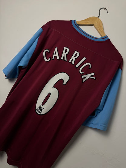 Michael Carrick West Ham United 2003-05 home football shirt (XL)