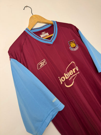 Michael Carrick West Ham United 2003-05 home football shirt (XL)