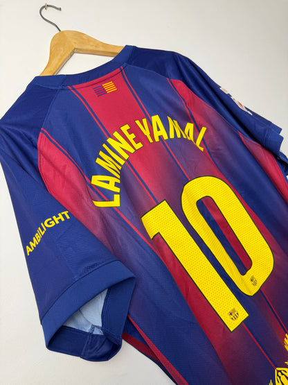 Lamine Yamal FC Barcelona 2025-26 home football shirt (XXL)