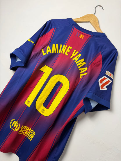 Lamine Yamal FC Barcelona 2025-26 home football shirt (XXL)