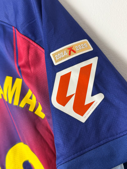 Lamine Yamal FC Barcelona 2025-26 home football shirt (XXL)