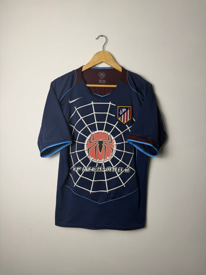 Fernando Torres Atletico Madrid 2004-05 away football shirt (M)