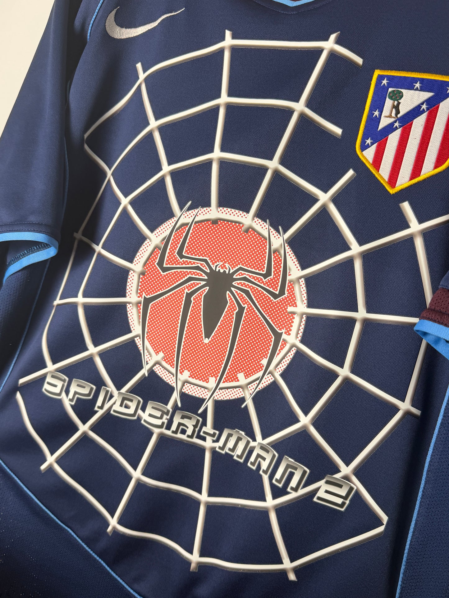 Fernando Torres Atletico Madrid 2004-05 away football shirt (M)