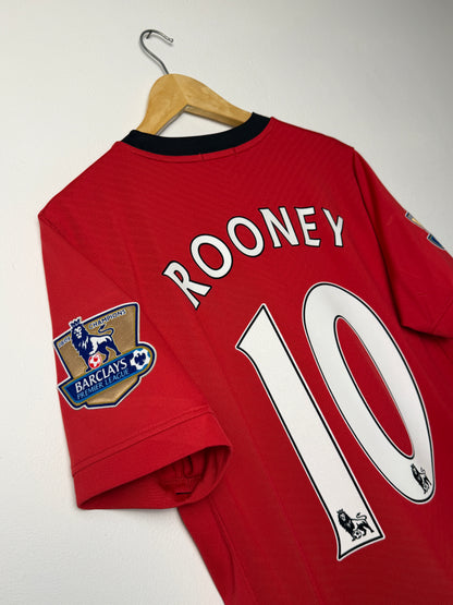 Wayne Rooney Manchester United 2009-10 home football shirt (M)