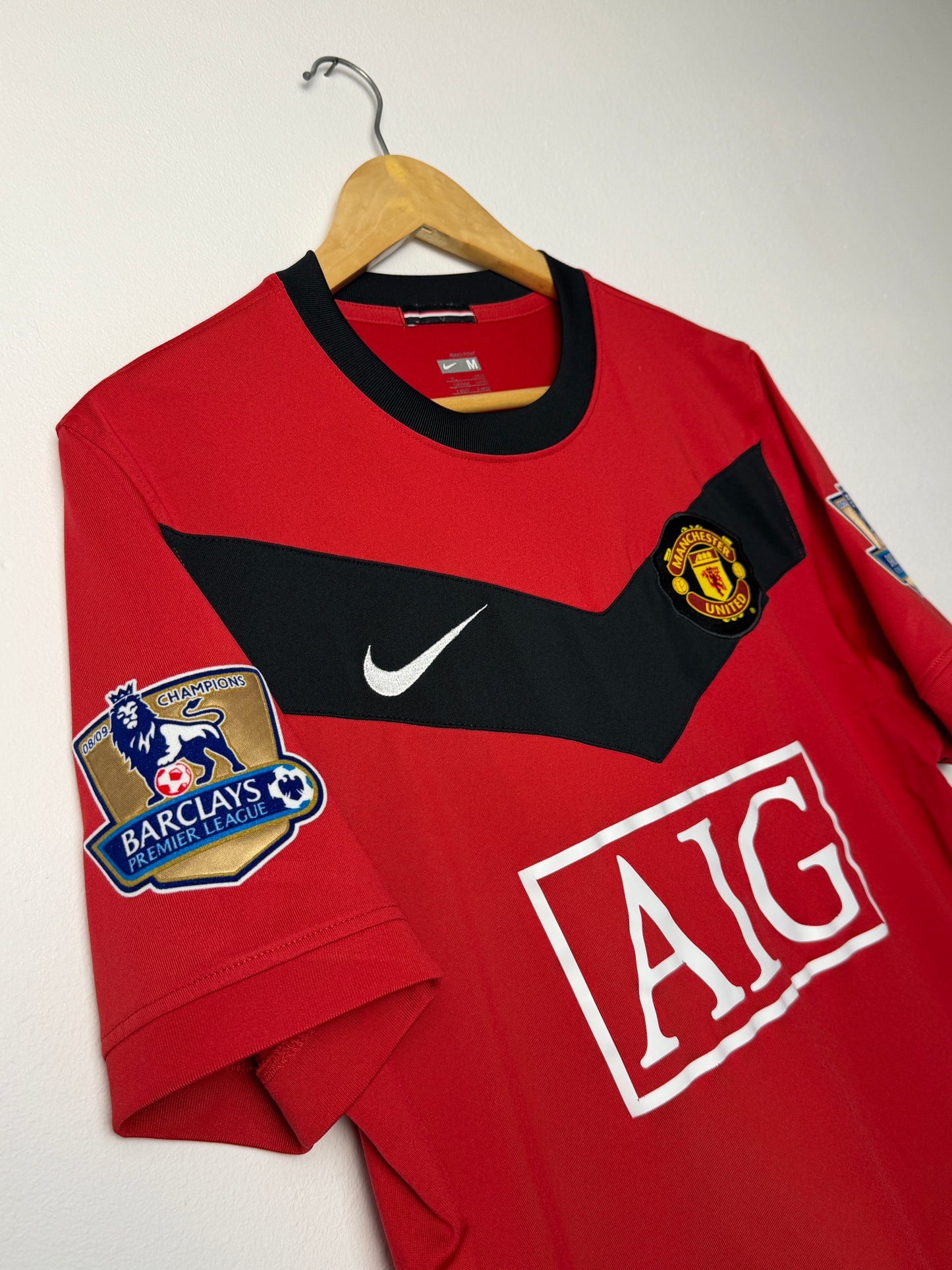 Wayne Rooney Manchester United 2009-10 home football shirt (M)