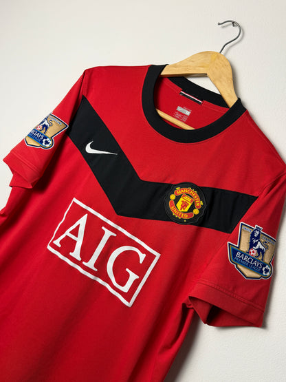 Wayne Rooney Manchester United 2009-10 home football shirt (M)