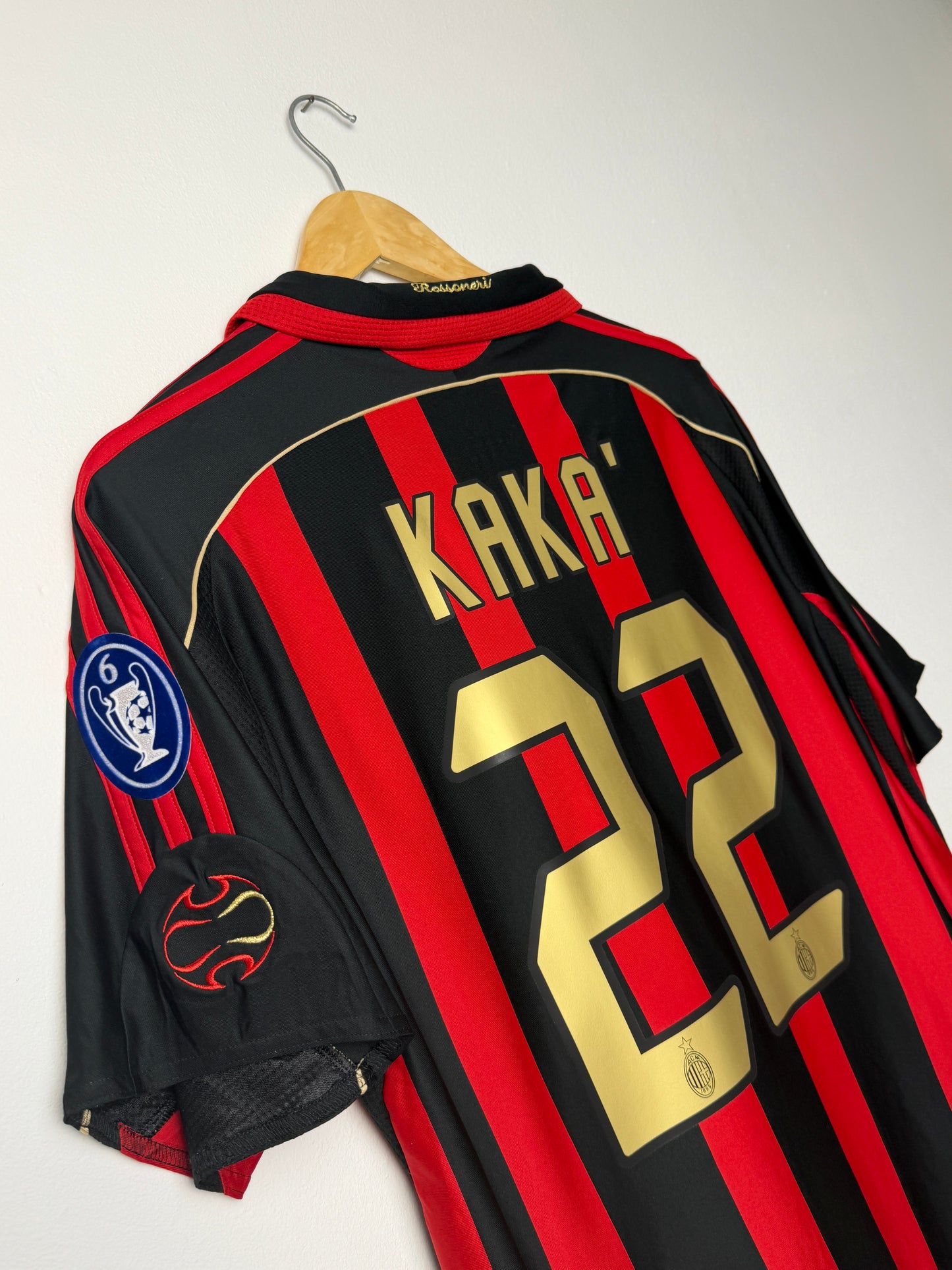 Kaka AC Milan 2006-07 home football shirt (L)
