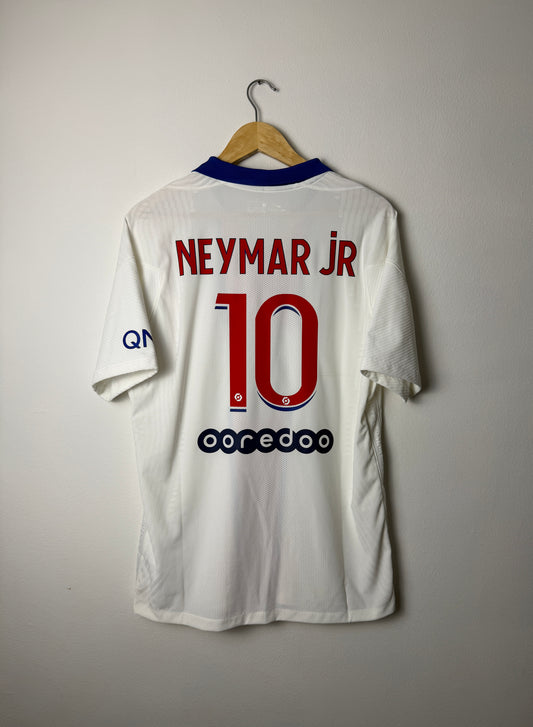 Neymar JR 2020-21 PSG away football shirt (L)