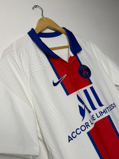 Neymar JR 2020-21 PSG away football shirt (L)