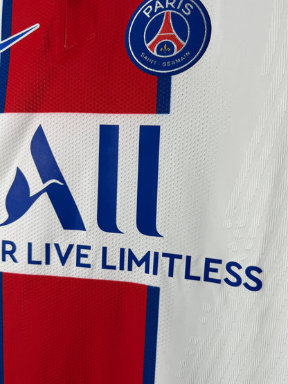 Neymar JR 2020-21 PSG away football shirt (L)