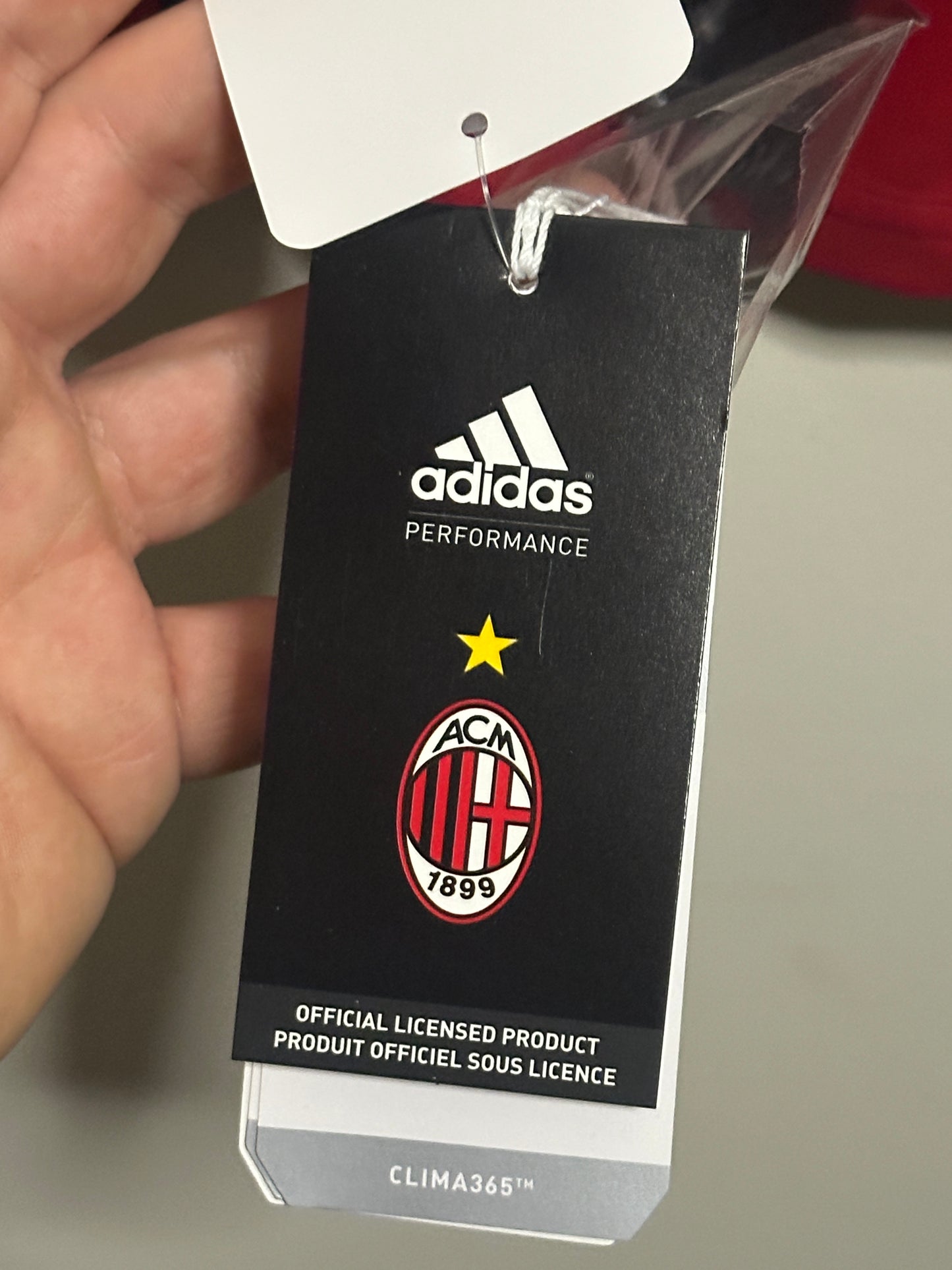 Ronaldinho AC Milan 2008-09 long sleeve home football shirt (M)