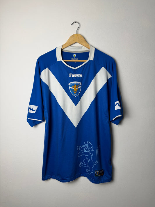Brescia Calcio 2010-11 home football shirt (XL)