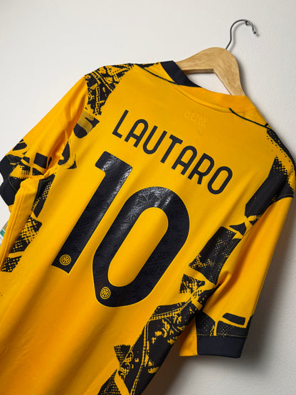 Lautaro Martinez Inter Milan 2024-25 third football shirt (XL)
