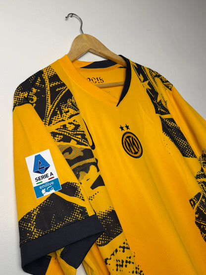 Lautaro Martinez Inter Milan 2024-25 third football shirt (XL)