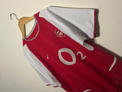 Thierry Henry Arsenal FC 2003-04 home football shirt (M)