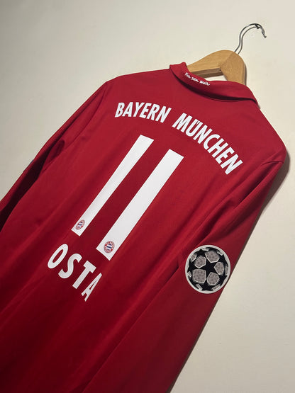 Douglas Costa FC Bayern Munich 2015-16 long sleeve home football shirt (L)