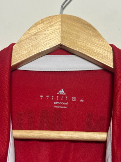 Douglas Costa FC Bayern Munich 2015-16 long sleeve home football shirt (L)