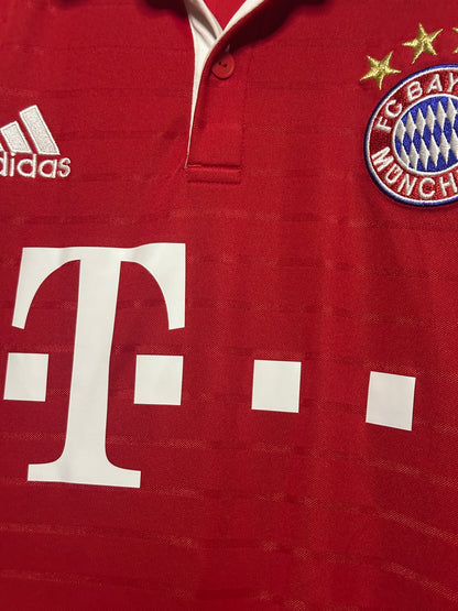 Douglas Costa FC Bayern Munich 2015-16 long sleeve home football shirt (L)