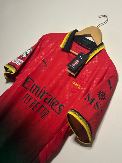 Tijjani Reijnders AC Milan 2024-25 fourth x Off White home football shirt (L)