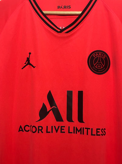 Neymar JR PSG 2019-20 long sleeve away football shirt (XL)