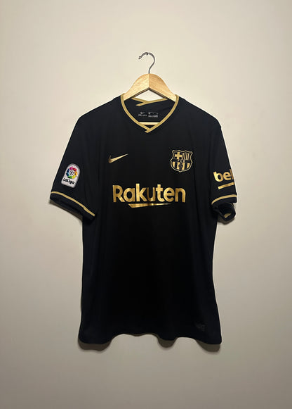 Lionel Messi FC Barcelona 2020-21 away football shirt (XL)