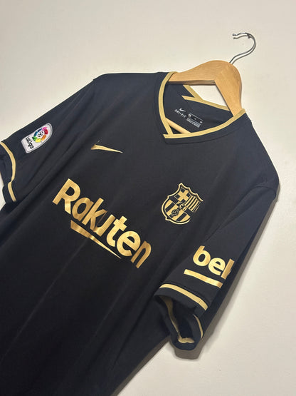 Lionel Messi FC Barcelona 2020-21 away football shirt (XL)