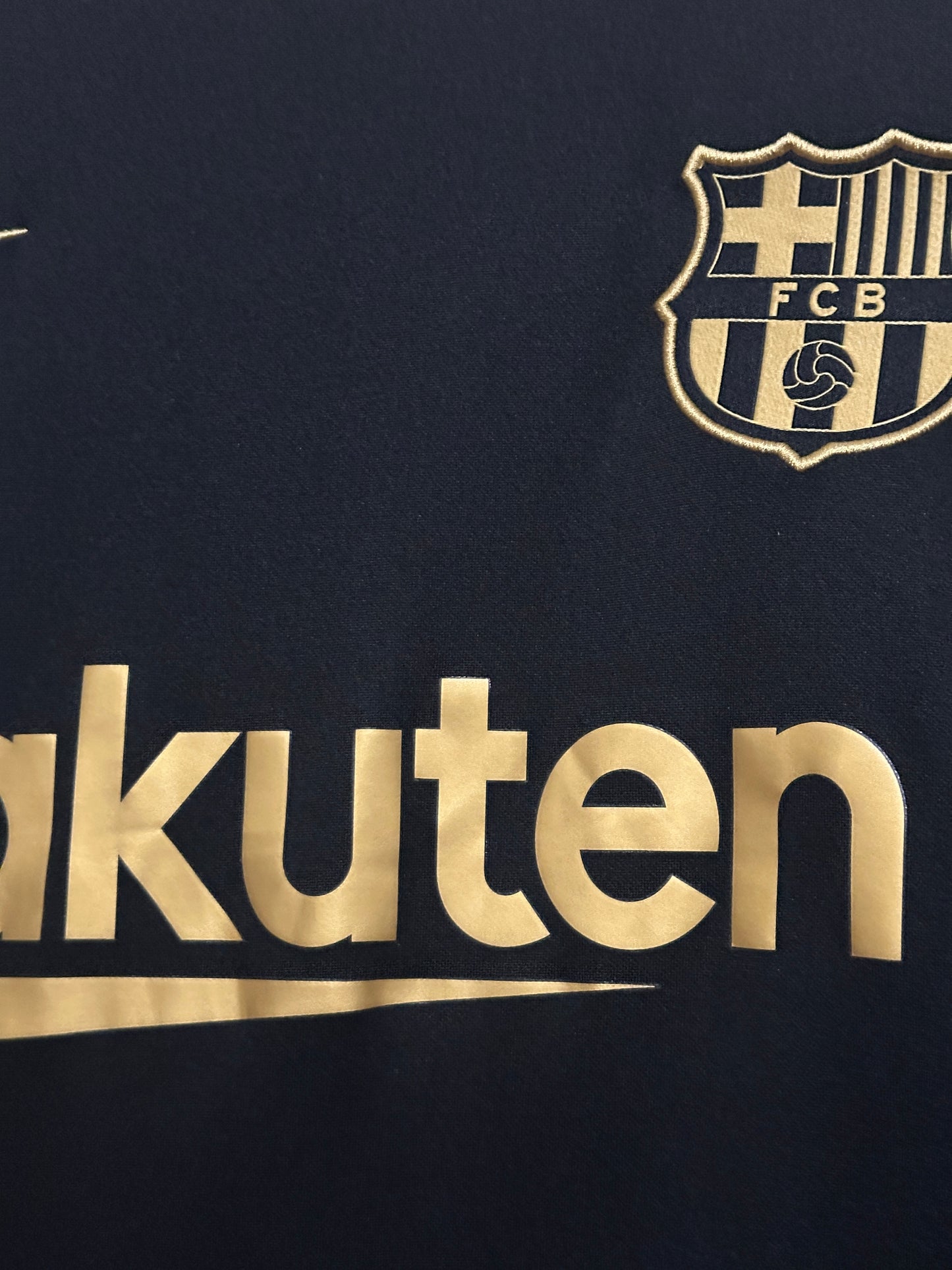 Lionel Messi FC Barcelona 2020-21 away football shirt (XL)