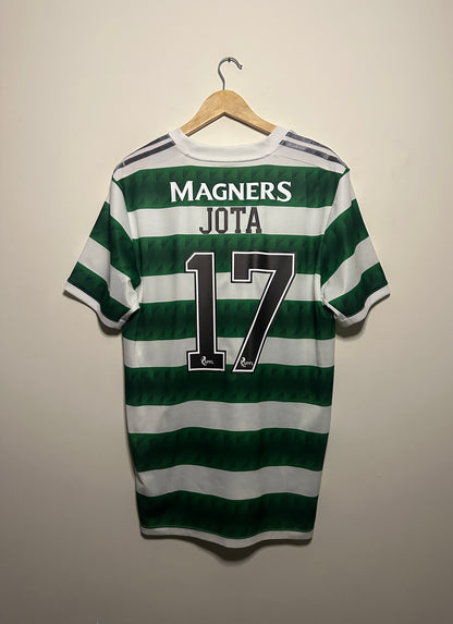 Jota Celtic FC 2022-23 home football shirt (XL)