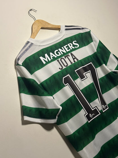Jota Celtic FC 2022-23 home football shirt (XL)