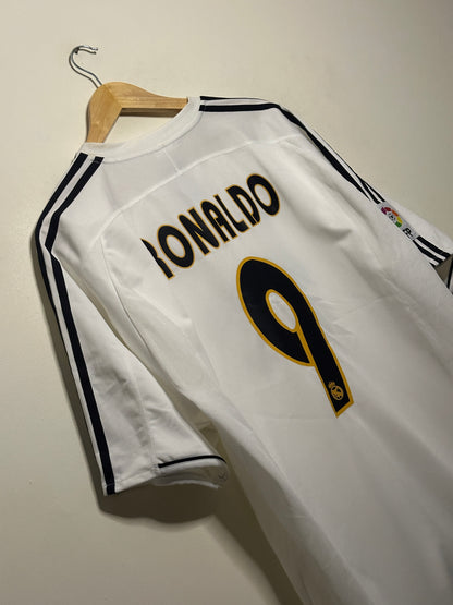 Ronaldo Real Madrid CF 2003-04 home football shirt (XL)