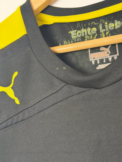 Robert Lewandowski Borussia Dortmund 2013-14 away football shirt (S)