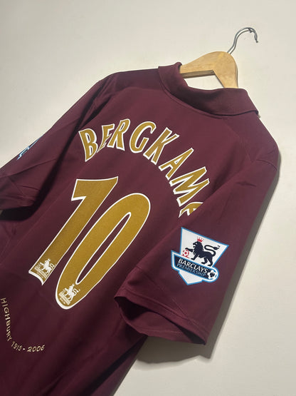 Dennis Bergkamp Arsenal FC 2005-06 home football shirt (XL)