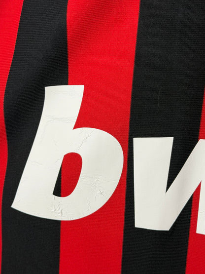 Ronaldinho AC Milan 2009-10 home football shirt (M)
