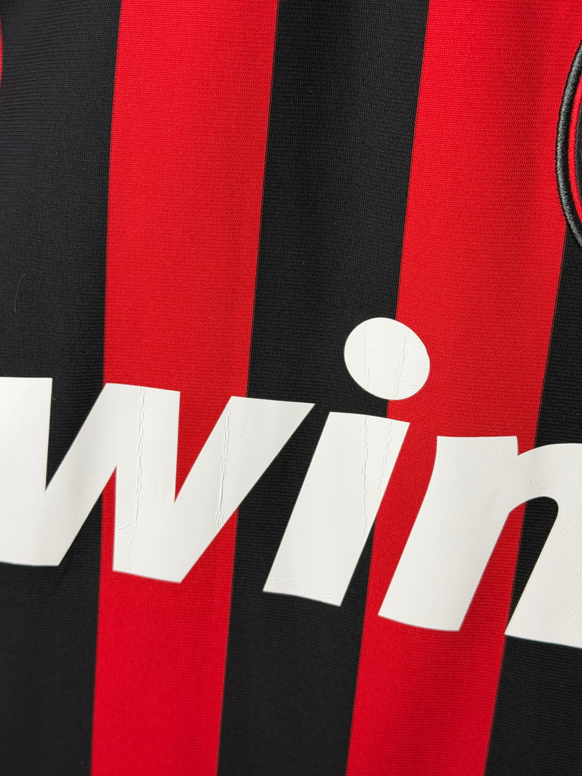 Ronaldinho AC Milan 2009-10 home football shirt (M)